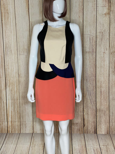Colour Block Shift Dress